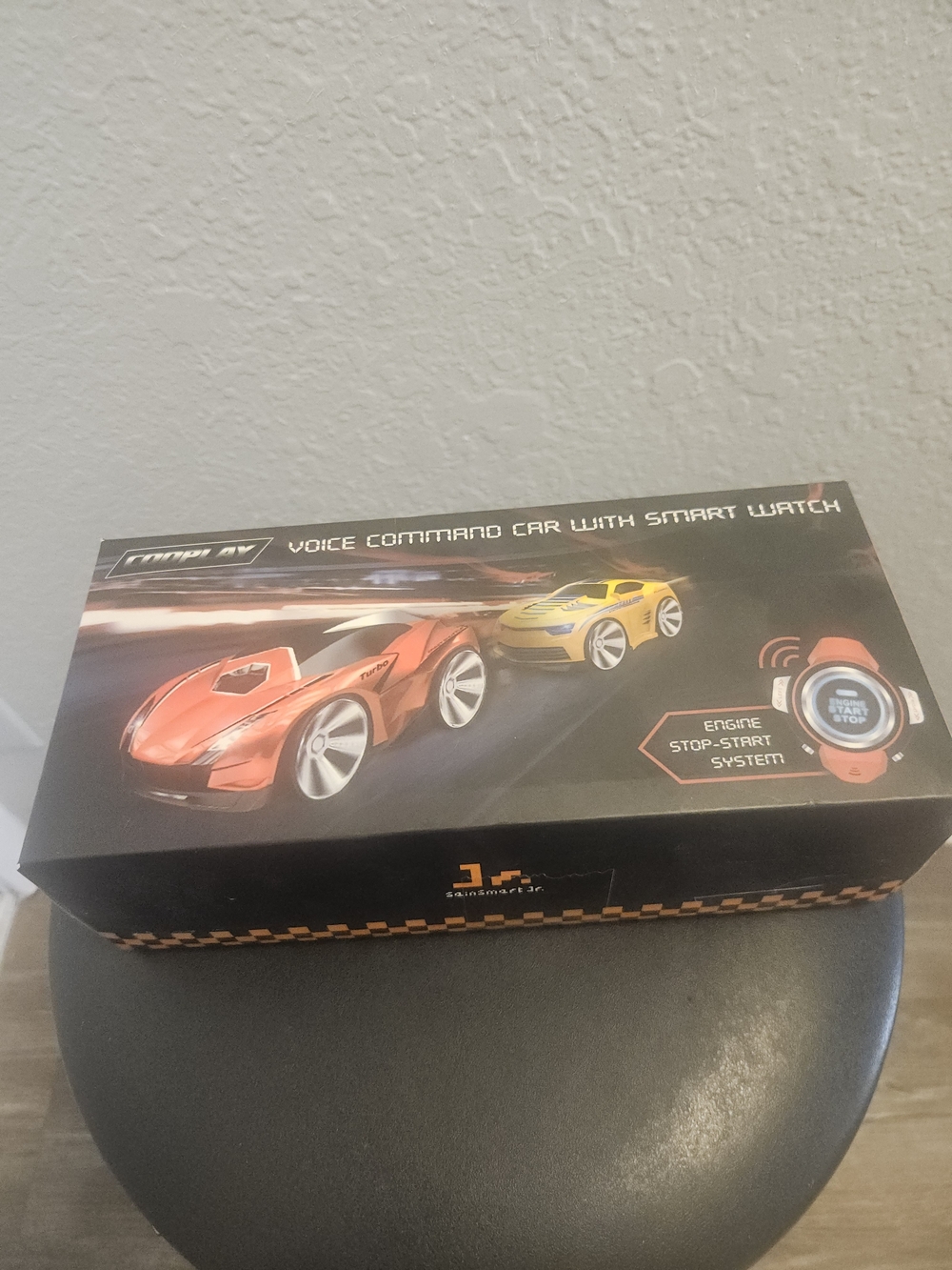 Smart Voice Command RC Car with Smart Watch - Blue